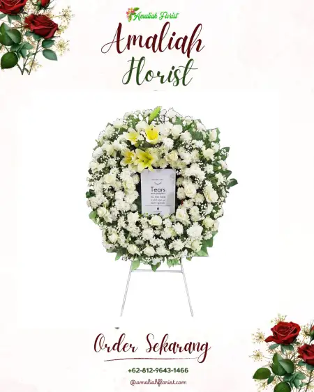 Krans Bunga Duka Tegalgede Karanganyar